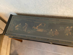 Mid Century Chinoiserie Oriental Inspired "Drexel Heritage"- Et Cetera Console Table