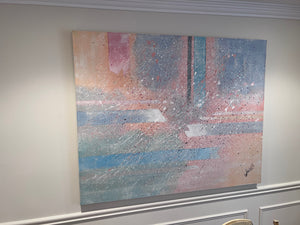 MCM Abstract Painting by Lee Reynolds