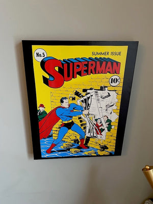 Artissimo Superman Canvas Art