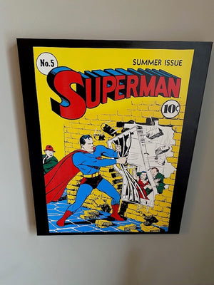 Artissimo Superman Canvas Art