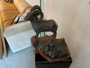 Ram Sculpture by RS Bloom "Big Horn 1992" A/P 2