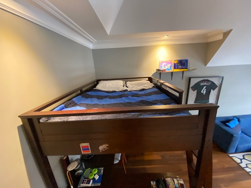 Pottery Barn Teen, Sleepy & Study Loft Bed