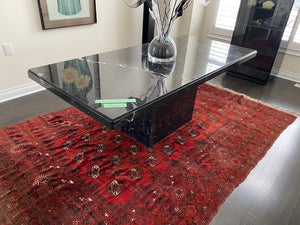 Marble Pedestal Dining Table