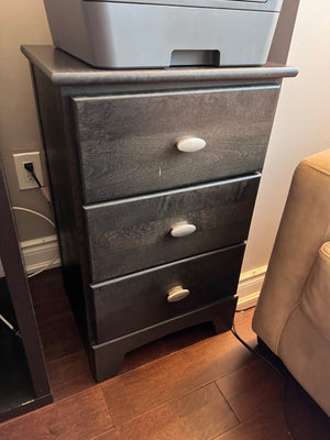 3-Drawer Side Table