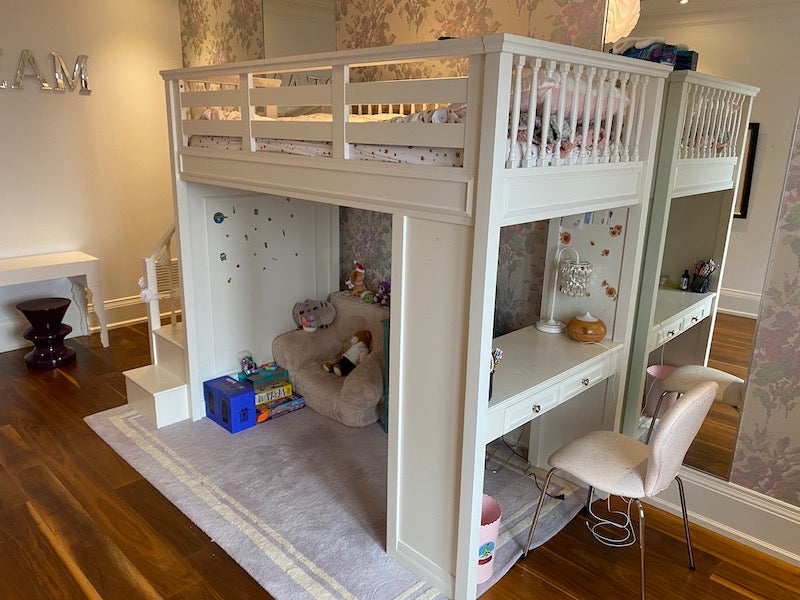 Pottery Barn Kids Fillmore Stair Kids Loft Bed