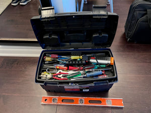 Tools + Toolbox Lot
