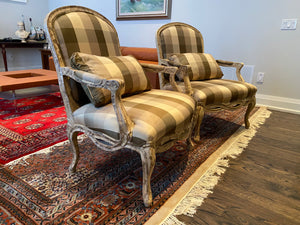 2 Bernhardt Bergere Chairs