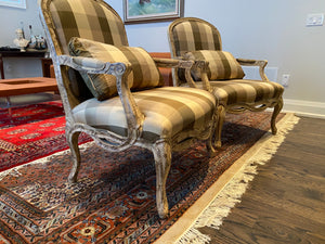 2 Bernhardt Bergere Chairs