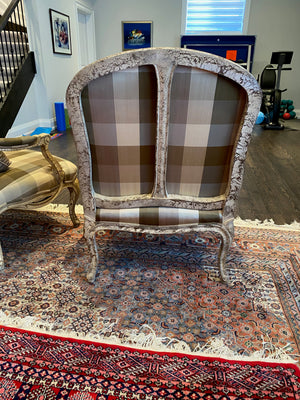 2 Bernhardt Bergere Chairs