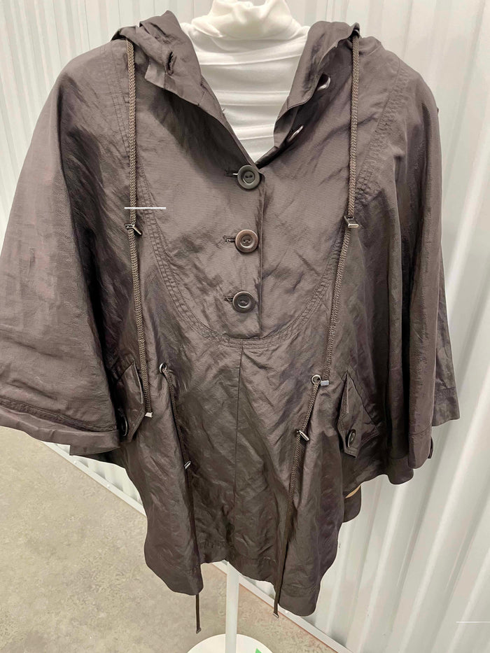 Max Mara Brown 'Sportmax Code' Cape, Size 2