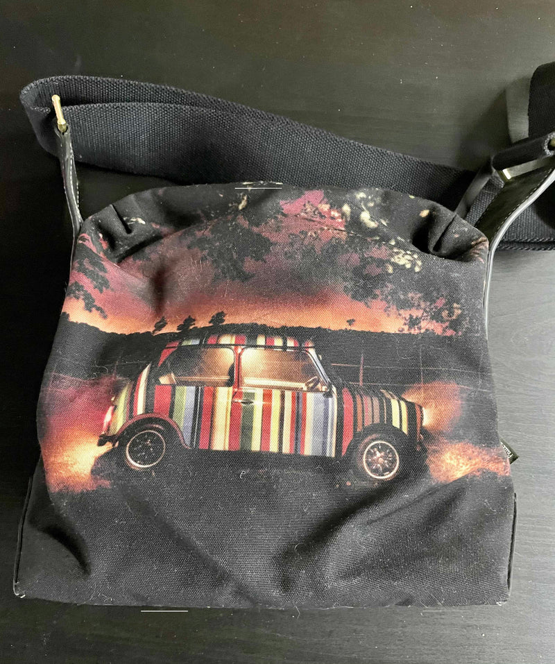 Paul Smith Mini Cooper Cross Body Multicolor Canvas Messenger