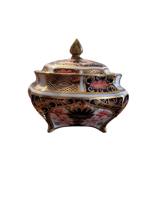 Royal Crown Derby 1128 Old Imari Trinket Box- 3.5"
