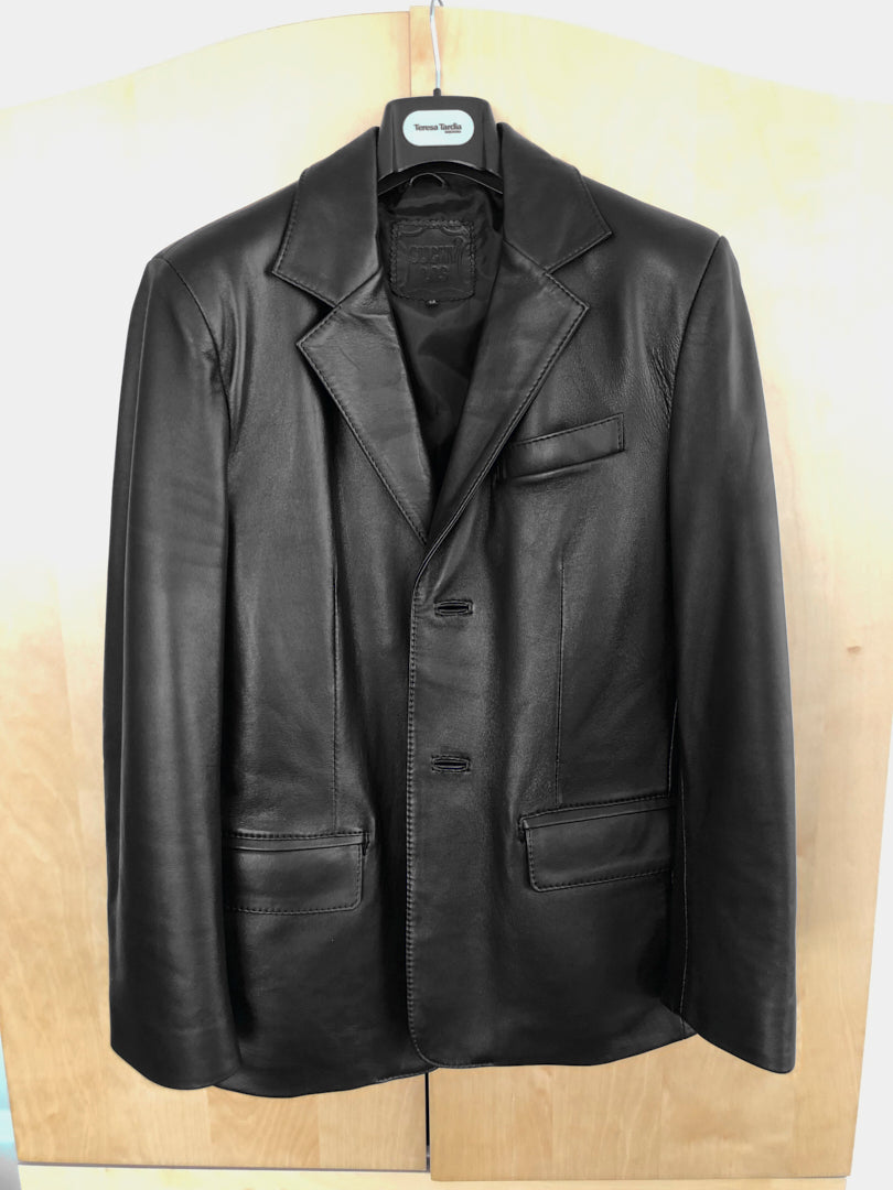 Men s Suchy Las Leather Jacket Size M Sell My Stuff Canada