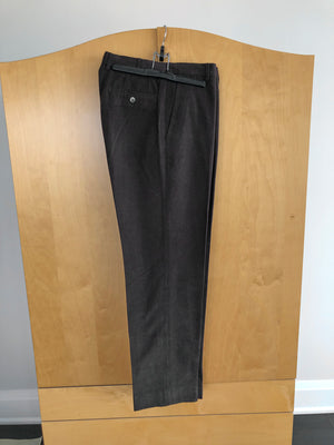 Z Zegna Brown Corduroy Pants