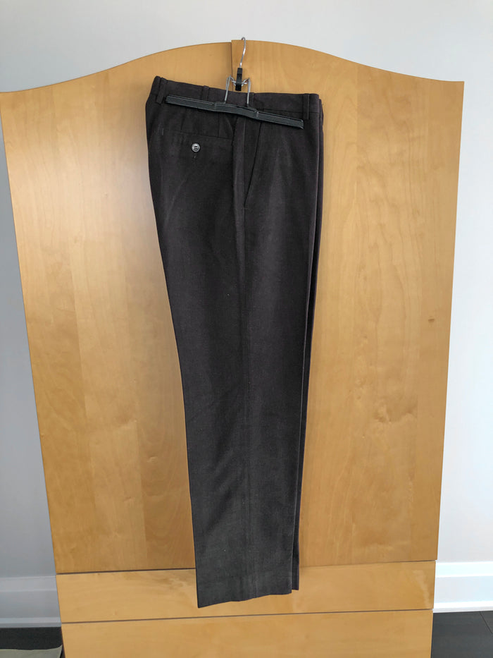 Z Zegna Brown Corduroy Pants