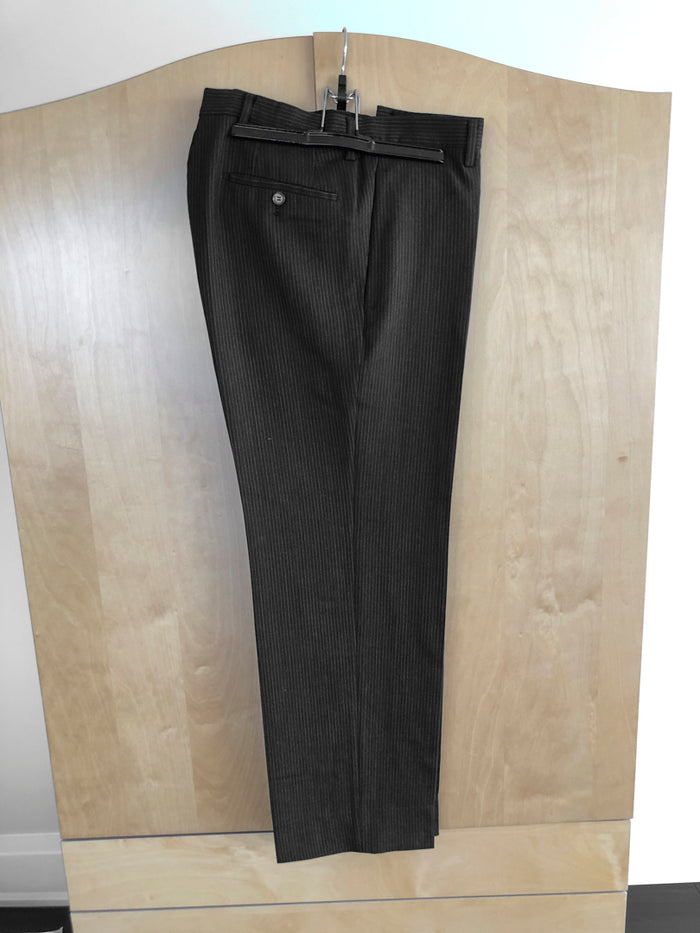 Men's Hugo Boss Black & White Striped Pants