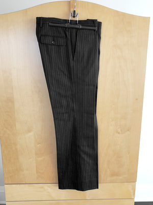 Men's Dolce & Gabbana Black & White Striped Pants