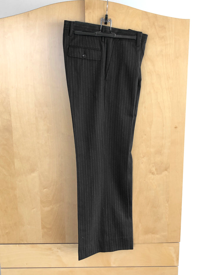 Men's Dolce & Gabbana Black & White Striped Pants