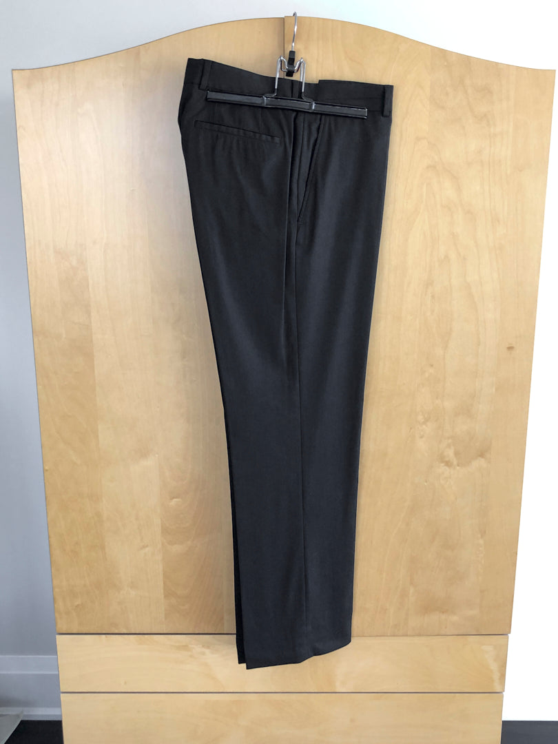Boss black pants discount