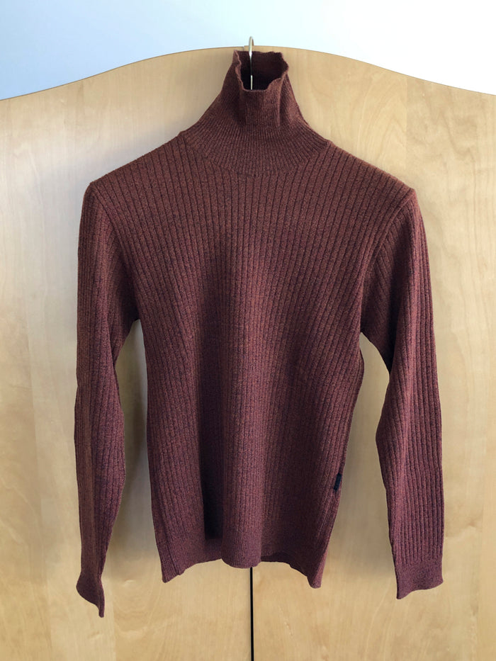 Men's Hugo Boss Red Wool Turtleneck Sweater