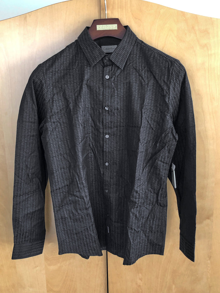 Brand New Men's Calvin Klein Super Fine Premium Cotton Shirt- Size M