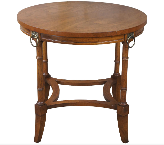 Drexel Heritage Grand Tour French Empire Campaign Style Walnut