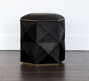 *BRAND NEW Sunpan Black Ashanti Storage Ottoman (*Retail value $1,199)