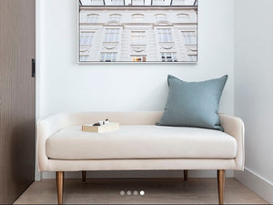 *BRAND NEW Sunpan Sammy Bench - Cream Sky (*Retail value $929)