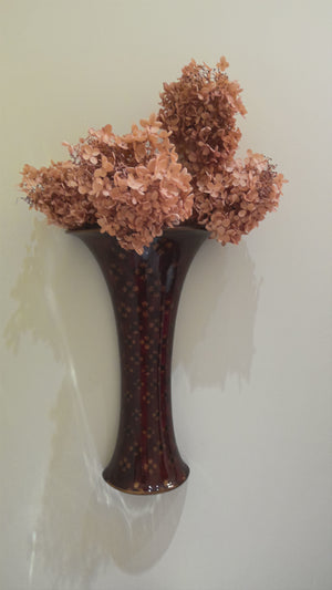 Red Wall Mounted Vase