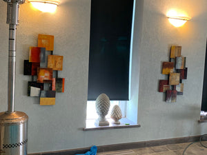 Pair of Multicolour Wall Decor