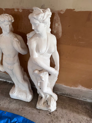 2 Outdoor Statues