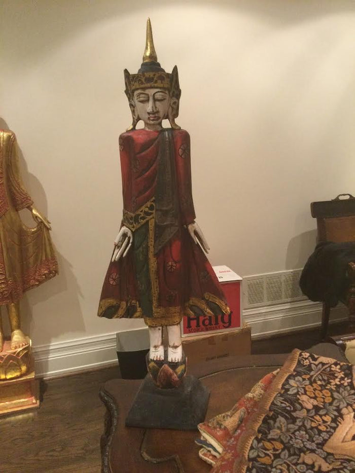 Carved Statue from Thailand