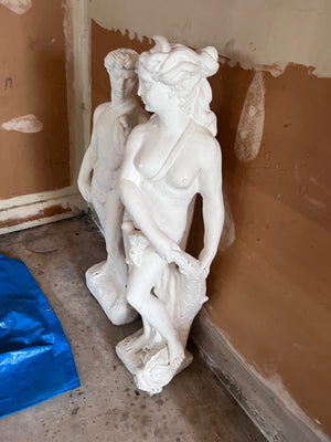 2 Outdoor Statues